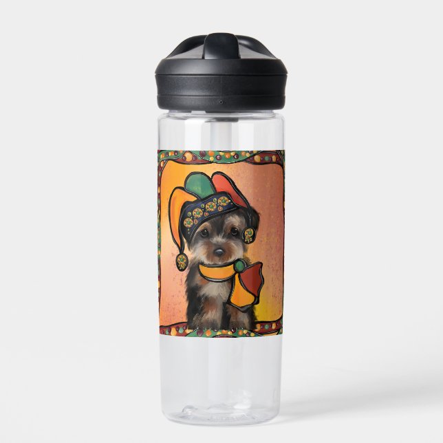 Yorkie Poo Trinkflasche (Vorderseite)