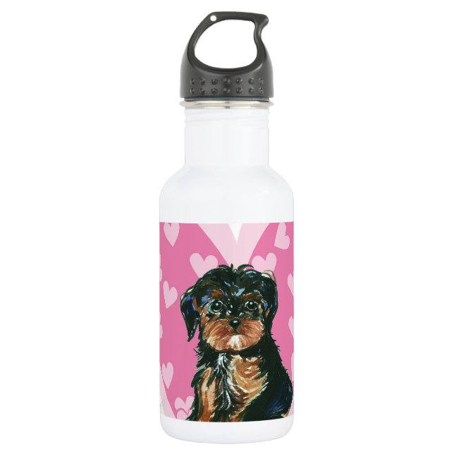 YORKIE POO TRINKFLASCHE (Vorderseite)