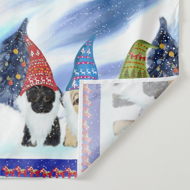 YORKIE POO WANDTEPPICH (Detail)