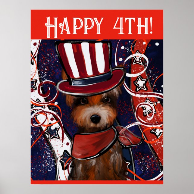 YORKIE POSTER (Vorne)
