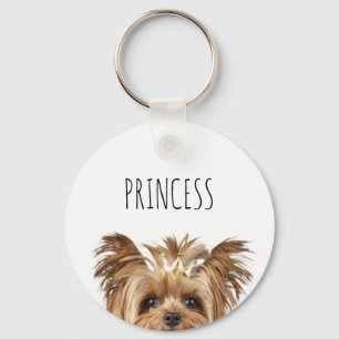 Yorkie Princess Schlüsselanhänger