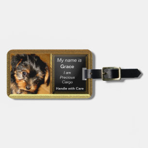 Yorkie Reisender Gepäckanhänger