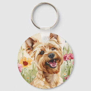 Yorkie Schlüsselanhänger - Niedliches Kunsthandwer
