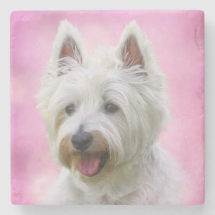 Yorkie Steinuntersetzer