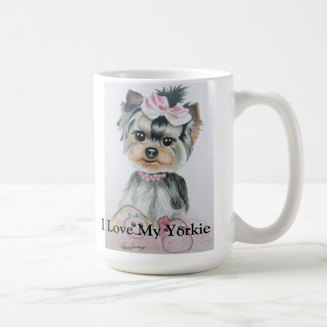 Yorkie Tasse (Rechts)