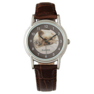 Yorkie Terrier Dog Personalisiert Armbanduhr