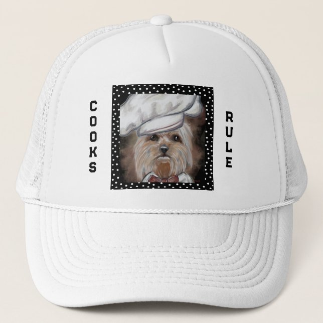 Yorkie Truckerkappe (Vorderseite)