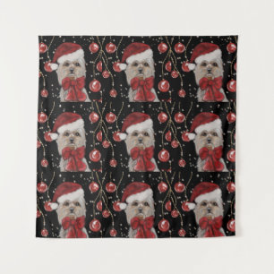 Yorkie Wandteppich