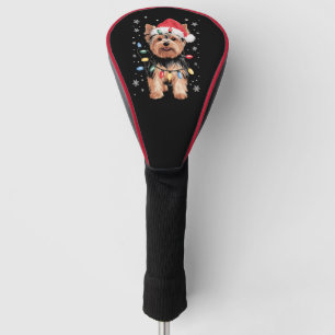 Yorkie Weihnachts Hund Lang Xmas Geschenk Golf Headcover