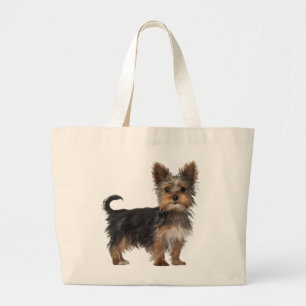Yorkie-Welpen-Hundliebhaber-Geschenk Süßer Yorkshi Jumbo Stoffbeutel