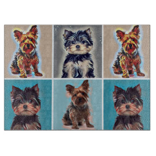 Yorkie Yorkshire Terrier Schneidebrett