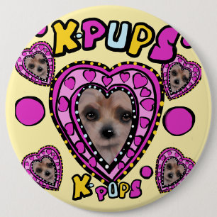 YORKIES  BUTTON