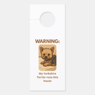 YORKIES TÜR HANGER TÜRANHÄNGER
