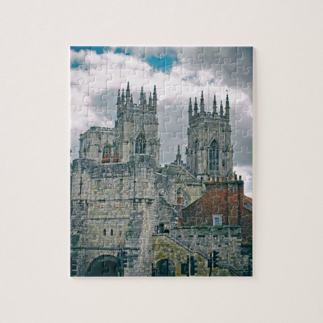 YorkMinster und Bootham Bar (Vertikal)