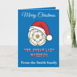 Yorkshire Christmas Yer Cheap Lazy Wazzock Karte