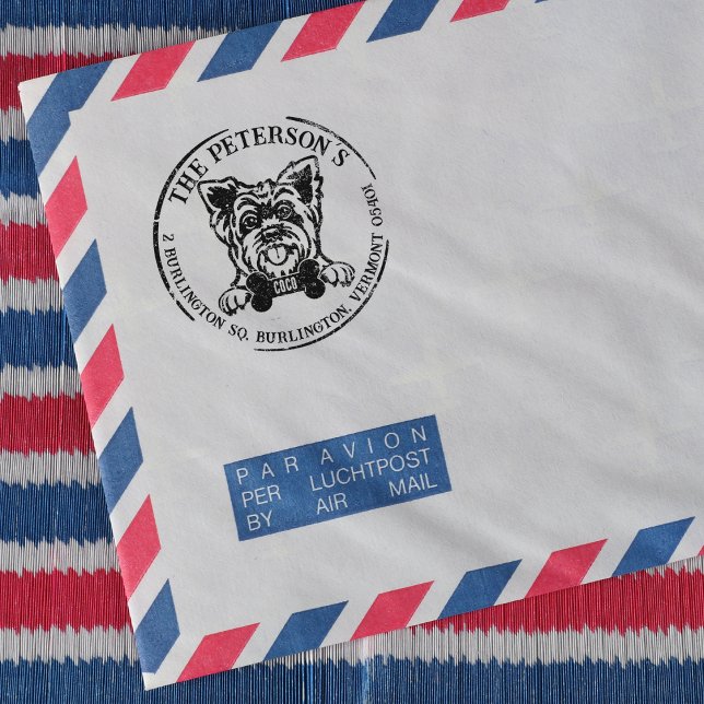 Yorkshire Custom Family Rücksendeadresse Gummistempel (Von Creator hochgeladen)