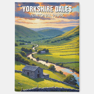 Yorkshire Dales Nationalpark England Reise Magnet