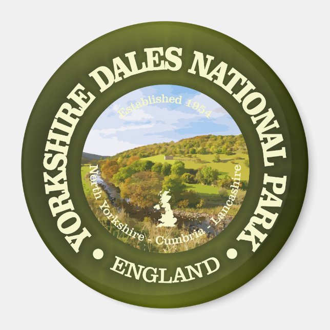 Yorkshire Dales NP Magnet (Vorne)