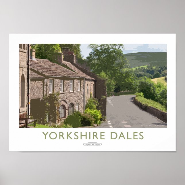 Yorkshire Dales Railposter Poster (Vorne)