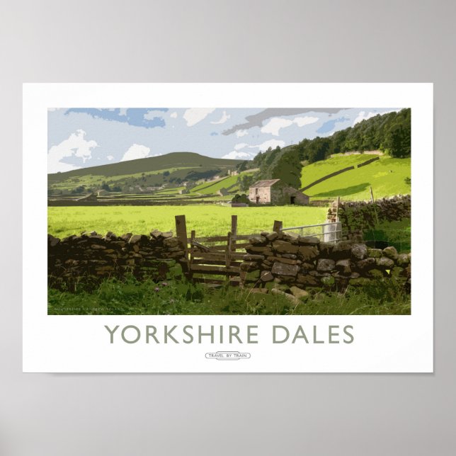 Yorkshire Dales Railway Poster (Vorne)
