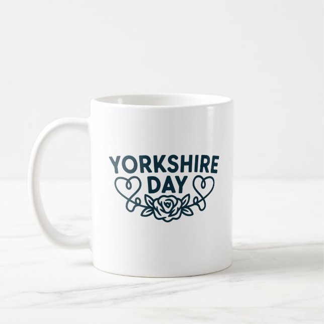 Yorkshire Day Kaffeetasse (Links)