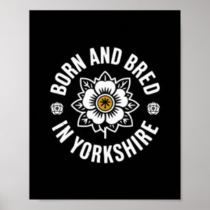 Yorkshire England Großbritannien Geschichte Urlaub Poster