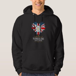 Yorkshire geboren und aufgewachsen Idee für Frauen Hoodie