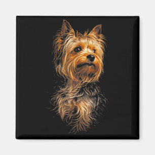 Yorkshire-Hundefan-Geschenk für Männer Frauen Hund Magnet