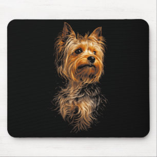 Yorkshire-Hundefan-Geschenk für Männer Frauen Hund Mousepad