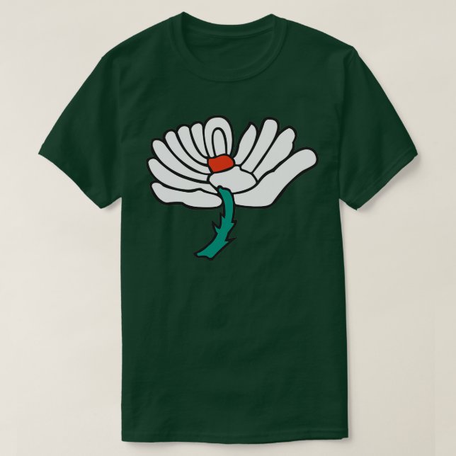 Yorkshire Landkreis Club Cricket 4 T-Shirt (Design vorne)