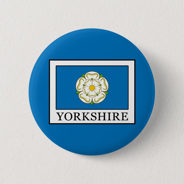 Yorkshire Landkreis England Button (Vorderseite)