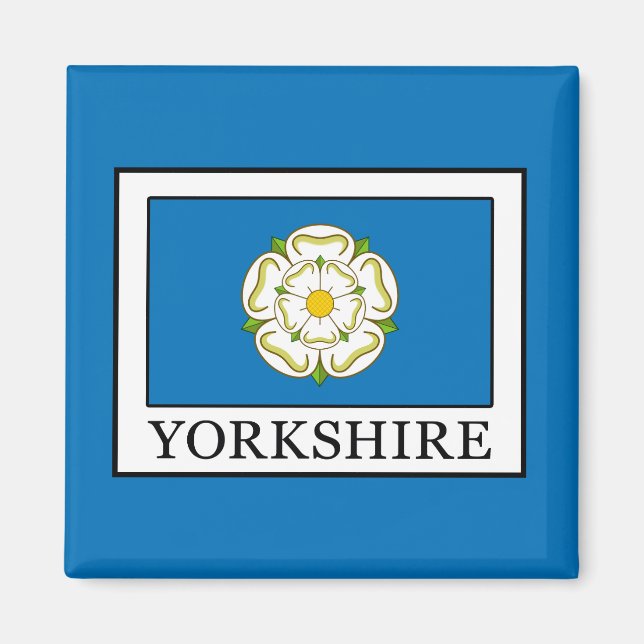Yorkshire Landkreis England Magnet (Vorne)