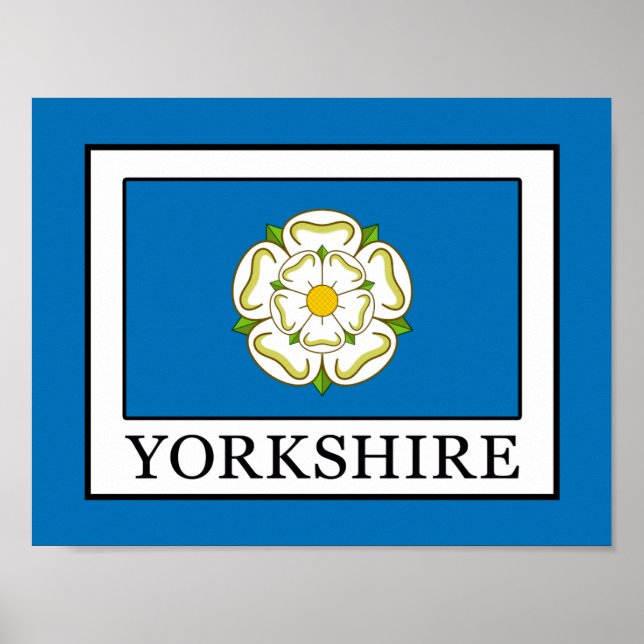 Yorkshire Landkreis England Poster (Vorne)