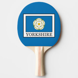 Yorkshire Landkreis England Tischtennis Schläger
