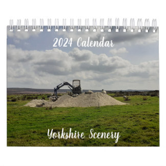 Yorkshire-Landschaft 2024 Kalender