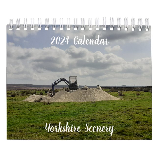 Yorkshire-Landschaft 2024 Kalender (Titelbild)