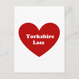 Yorkshire Lass Postkarte