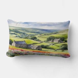 "Yorkshire Meadowsong" Landscape Yorkshire Dales Lendenkissen