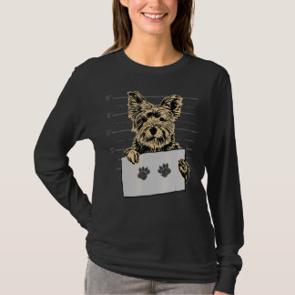 Yorkshire Mugshot Dog Owner T-Shirt