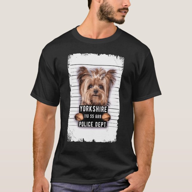 Yorkshire-Mugshot T-Shirt (Vorderseite)