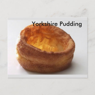 Yorkshire Pudding Postkarte