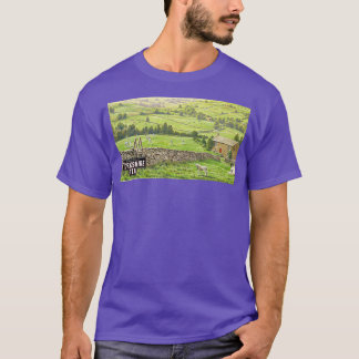 Yorkshire Teelandschaft mit Logo T-Shirt