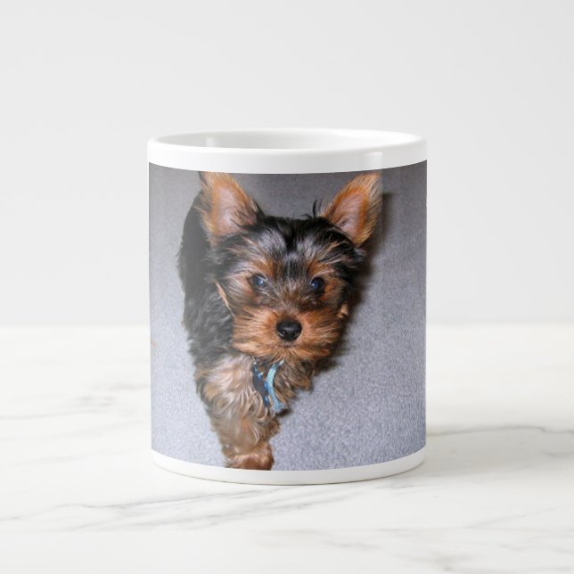 Yorkshire terre puppy Jumbo-Tasse (Vorderseite)