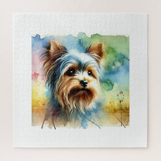 Yorkshire Terrier 080724AREF106 - Watercolor (Vertikal)