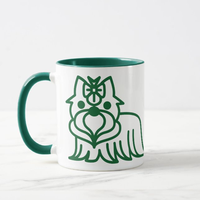 YORKSHIRE TERRIER #22 TASSE (Links)