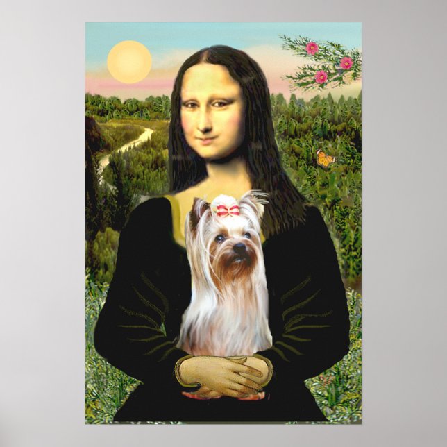 Yorkshire Terrier 2 - Mona Lisa Poster (Vorne)