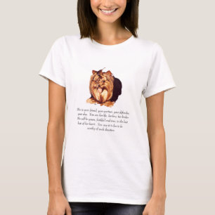 Yorkshire Terrier Andenken Hündin T-Shirt