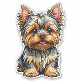 Yorkshire Terrier Aufkleber