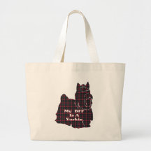 Yorkshire Terrier BESTE FREUNDIN Tote Bag