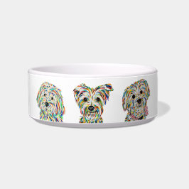 Yorkshire Terrier Bichon Maltipoo Bowl Napf